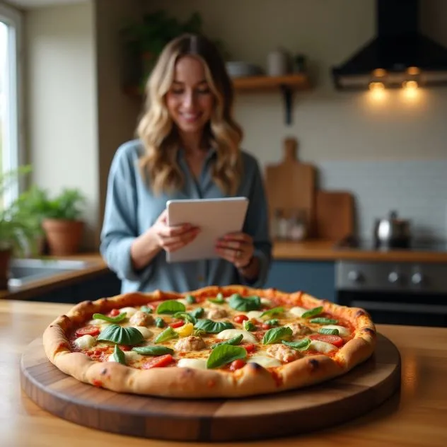chicken crust pizza