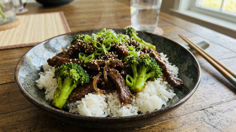 broccoli and beef recipe