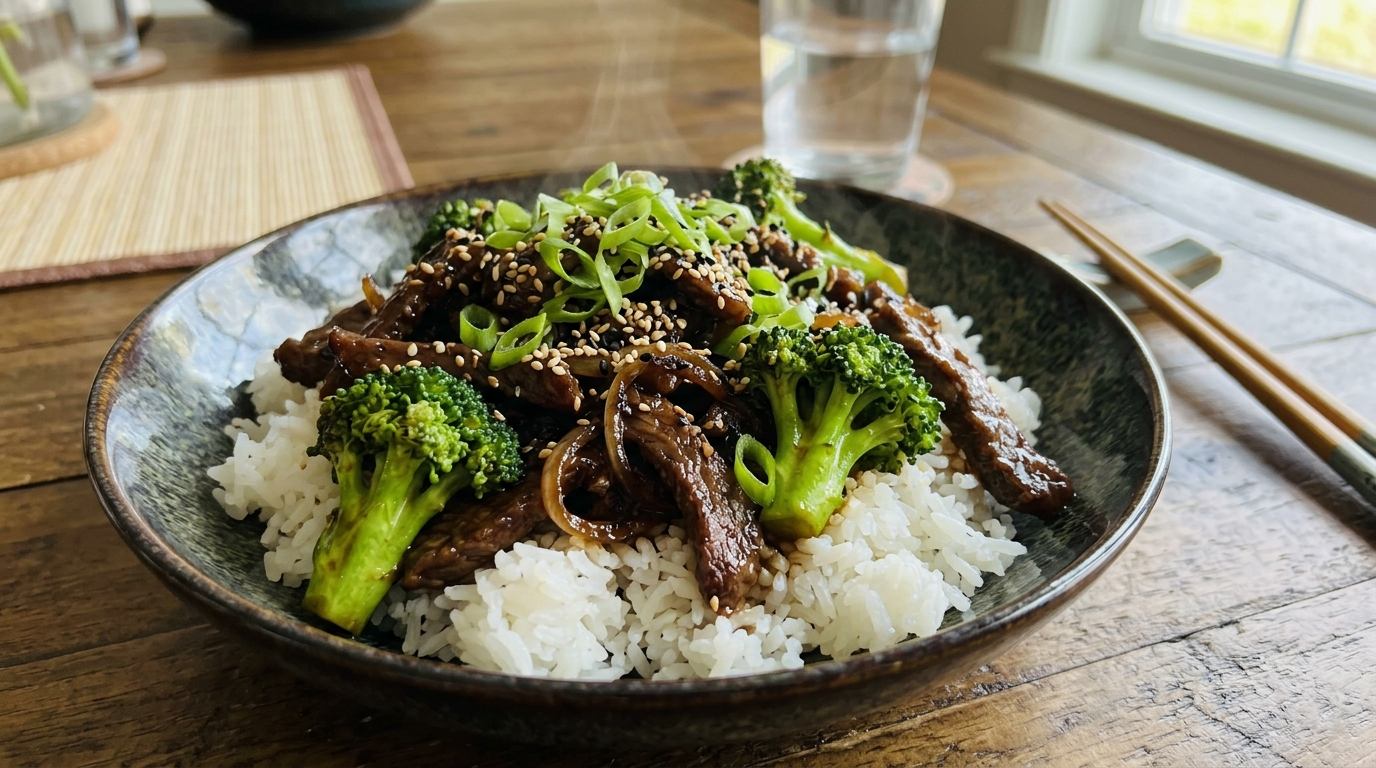 broccoli and beef recipe
