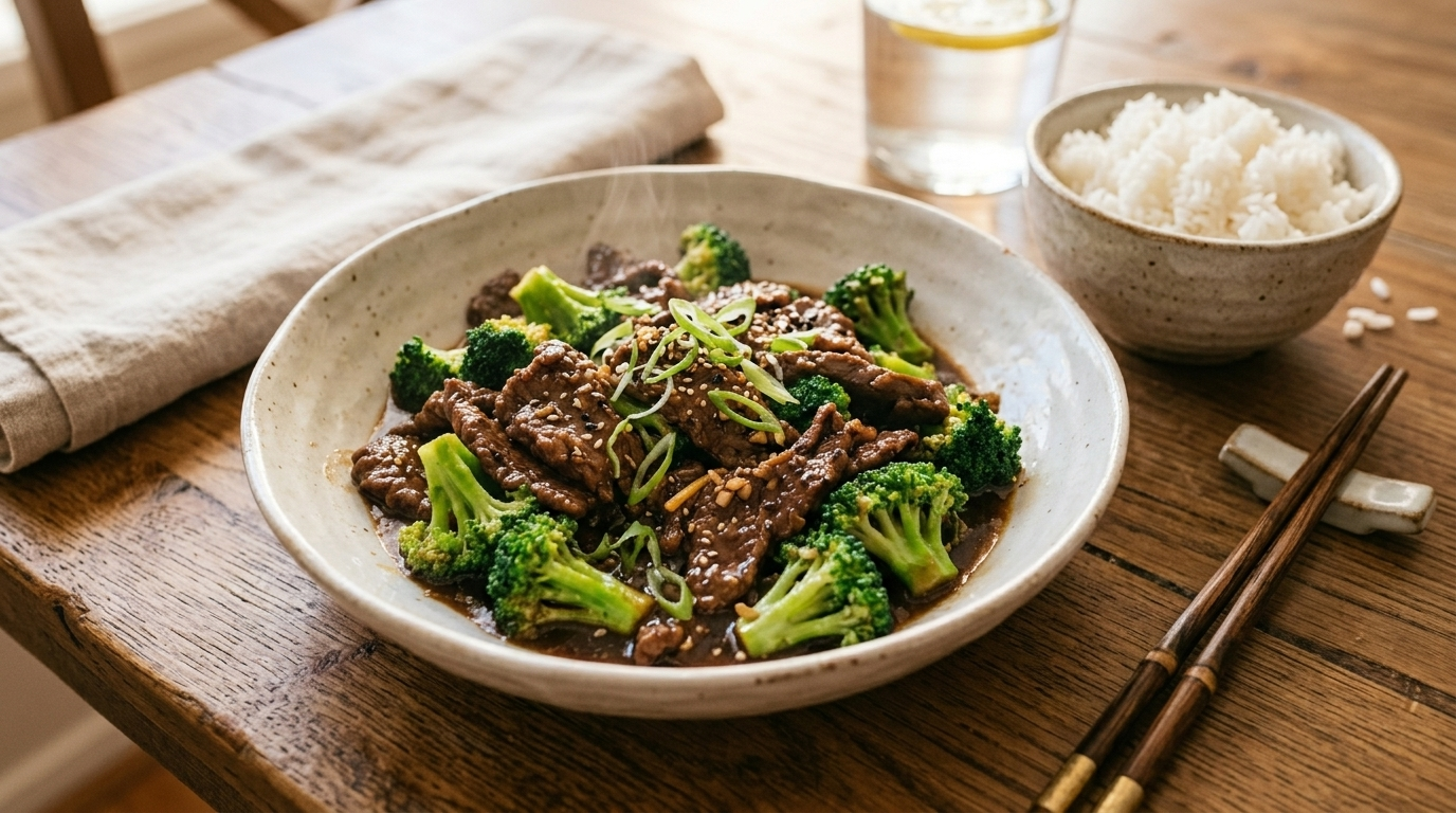 Chinese Beef and Broccoli