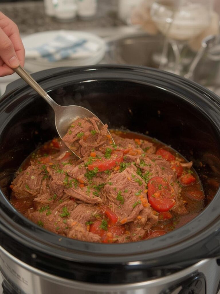 corned beef crock pot recipe