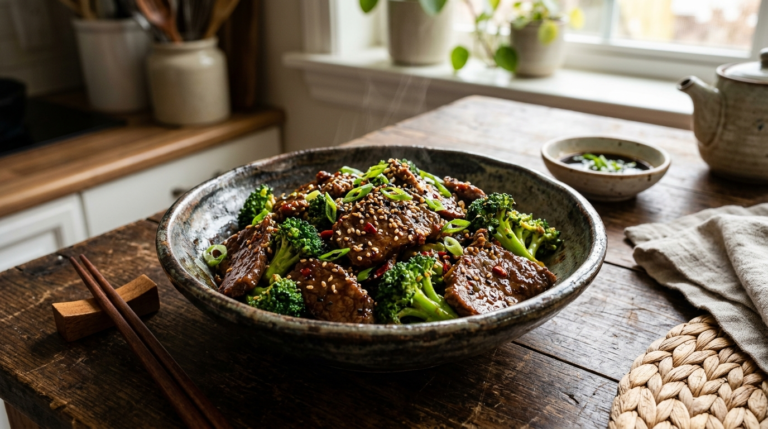 Quick and easy Beef and broccoli stir-fry recipe