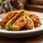 baked chicken tenders recipe hero image