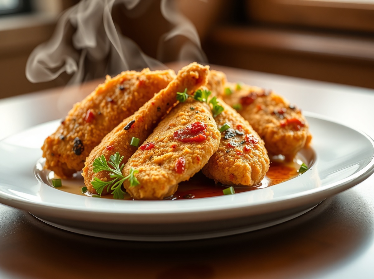baked chicken tenders recipe hero image