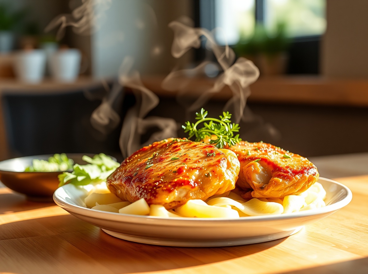 boneless skinless chicken thighs recipe hero image