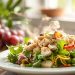 chicken salad recipe with grapes hero image