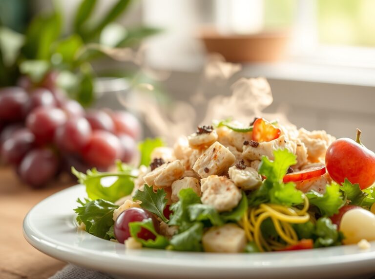 chicken salad recipe with grapes