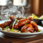 cowboy butter chicken wings recipe hero image