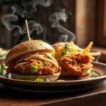 fried chicken sandwich recipe hero image