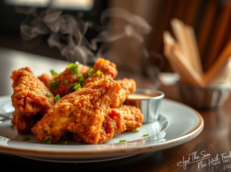 fried chicken wings recipe hero image