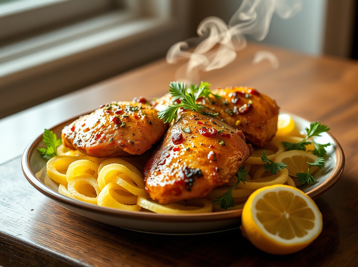 lemon pepper chicken recipe hero image