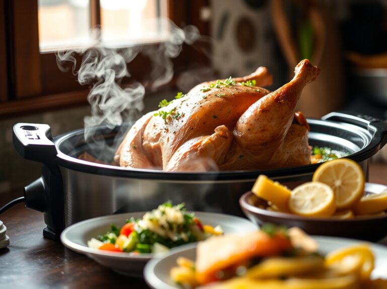 recipe for a whole chicken in the crock pot